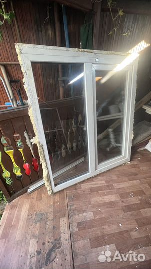 Пластиковое окно бу