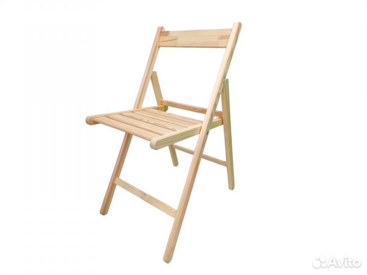 Стул складной деревянный со спинкой