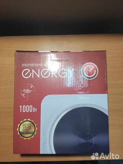 Электроплитка Energy 1000вт конфорка