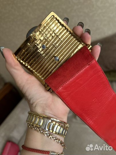 Замшевый и кожаный пояса