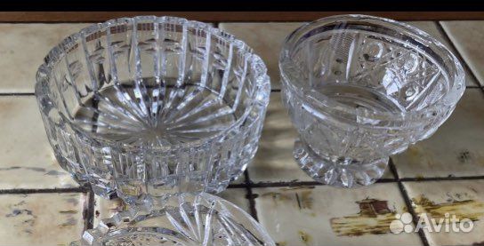 Хрусталь вазочки