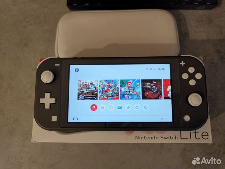 Nintendo switch lite прошитая чип