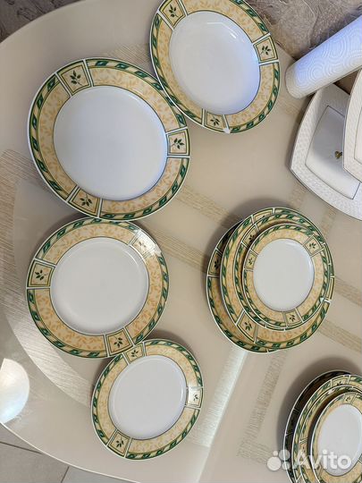 Тарелки набор посуды на 4 персоны