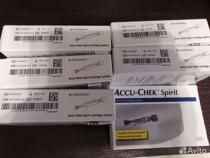 Продаю картридж акку чек