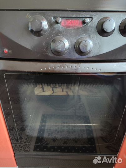 Плита электрическая горение