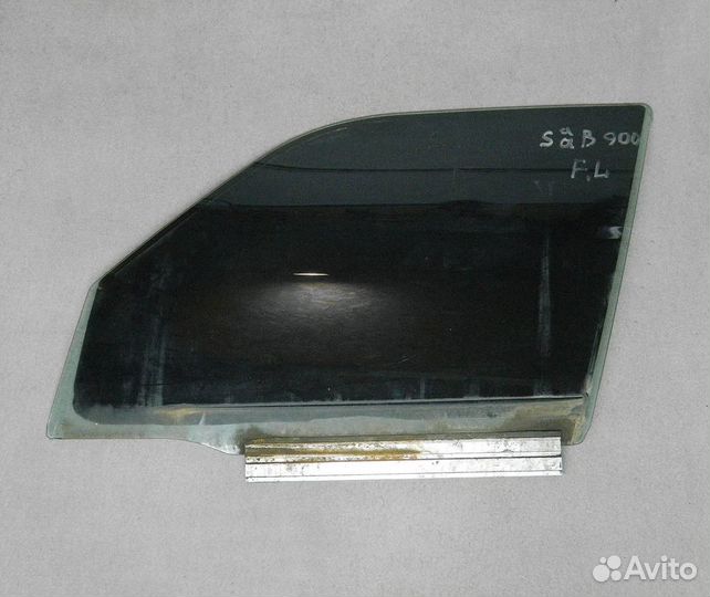 Стекло двери передней левой Saab 900