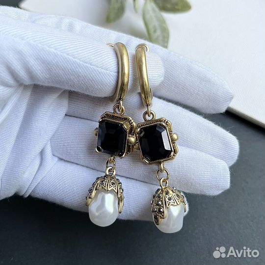 Серьги винтажные Alexander McQueen