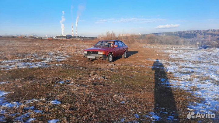Москвич 2141 1.5 МТ, 1990, битый, 83 453 км