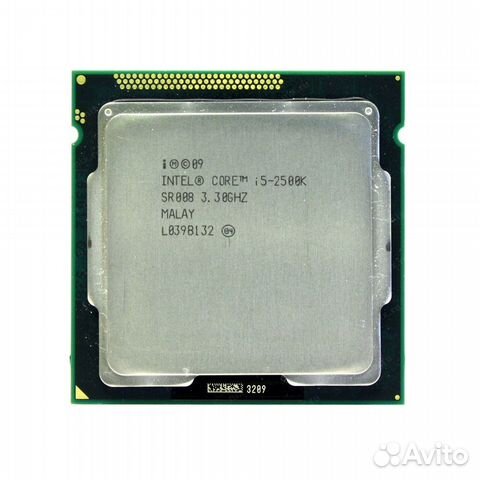 Процессор сокет 1155 Intel Core i5-2500k SR008