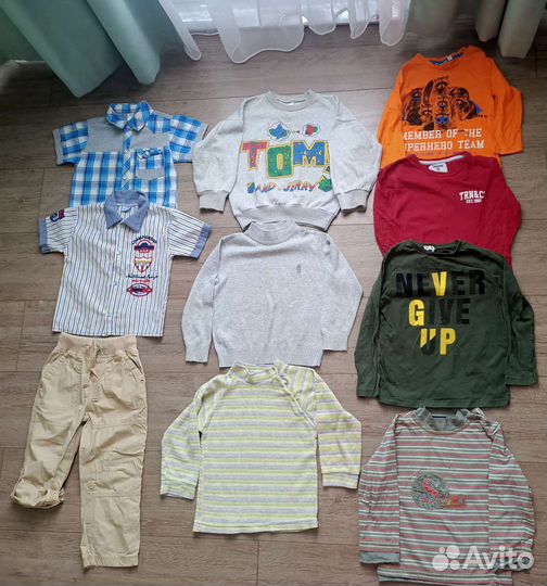 Летние вещи для мальчика на 2.5-3.5 года