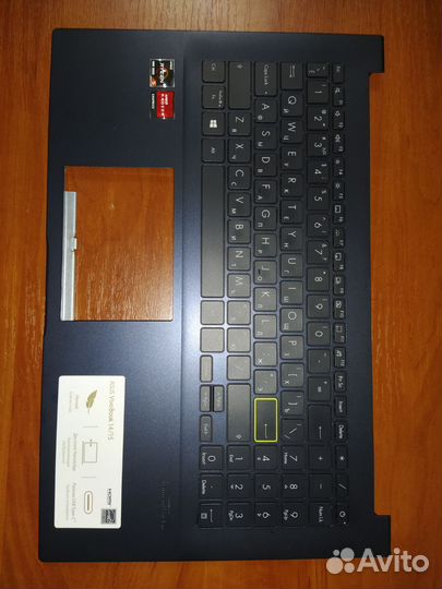Клавиатура с топкейсом asus VivoBook 15 X513FP