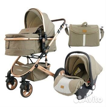 Коляска-трансформер 3 в 1
