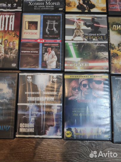 Dvd video диски с фильмами