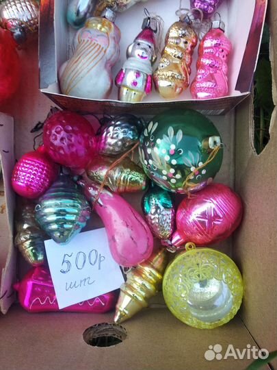 Ёлочные игрушки СССР 6070