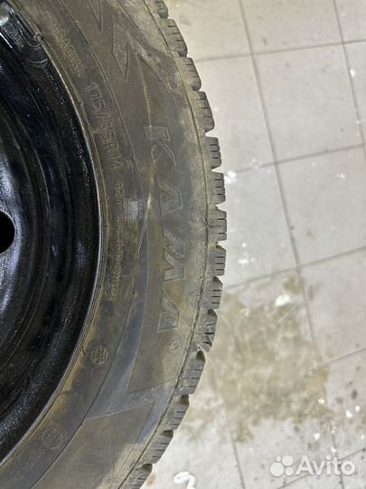 Комплект зимних колес Кама на штампованных дисках