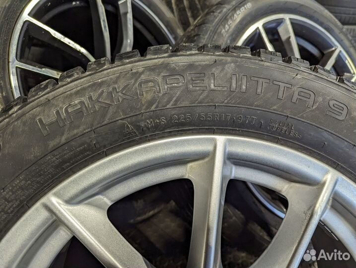 BMW g30 r17 225 55 Nokian Hakkapeliitta 9