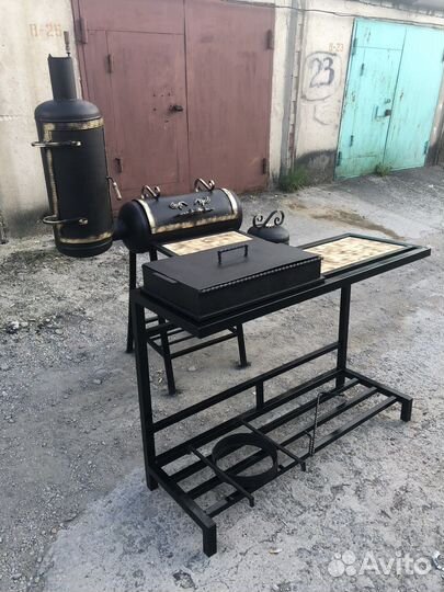 Мангалы, печи под казан