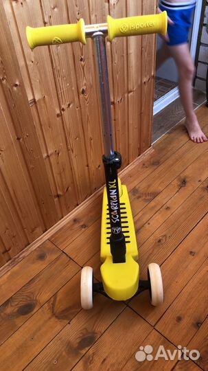 Самокат детский трехколесный бу