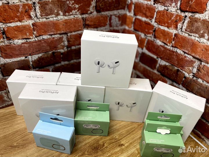 Apple airpods Pro Premium + (чехол в подарок)