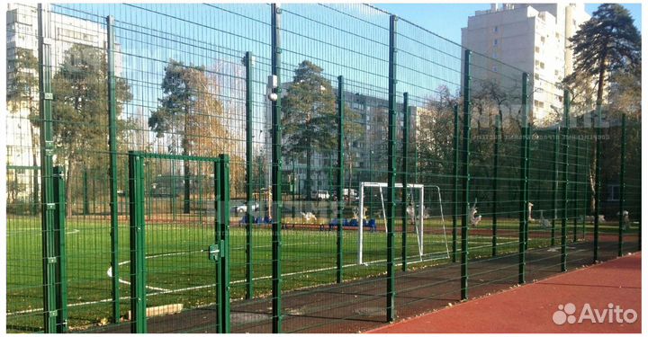 Забор сетка 3D