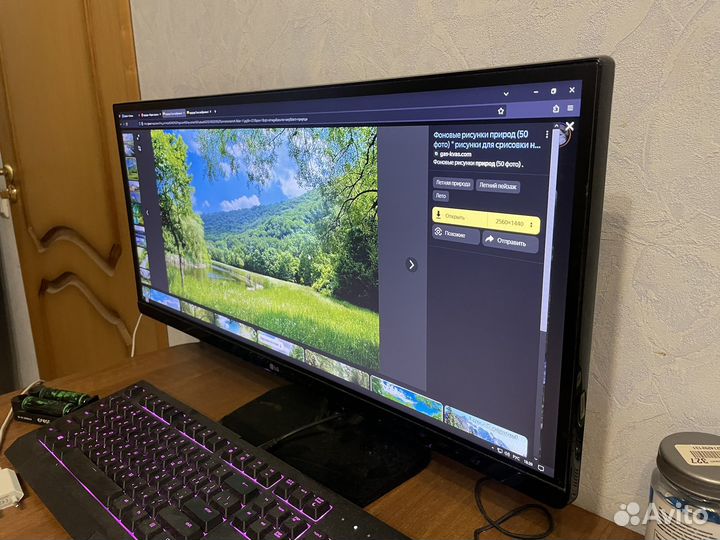 Монитор LG 25UM58-p 2k