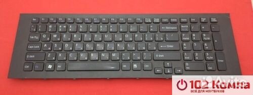 Клавиатура для ноутбука Sony Vaio VPC-EC черная с