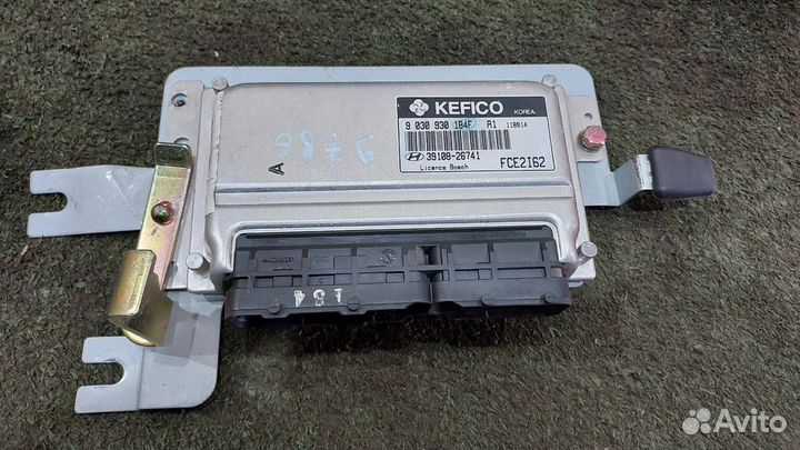 Комплект замка зажигания эбу Hyundai Matrix 1 G4ED