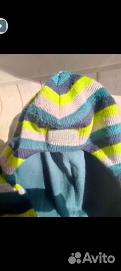 Шапка шлем lassie