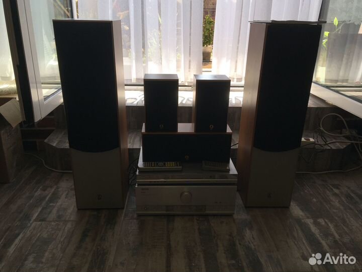 Sven HP-540+ресивер (усилитель) HR-966+DVD-рекорде