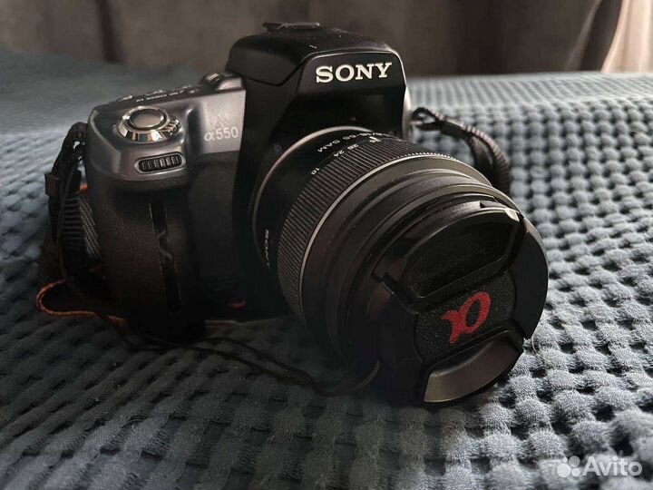 Фотоаппарат Sony a550(dslr-A550) + объектив SAL185