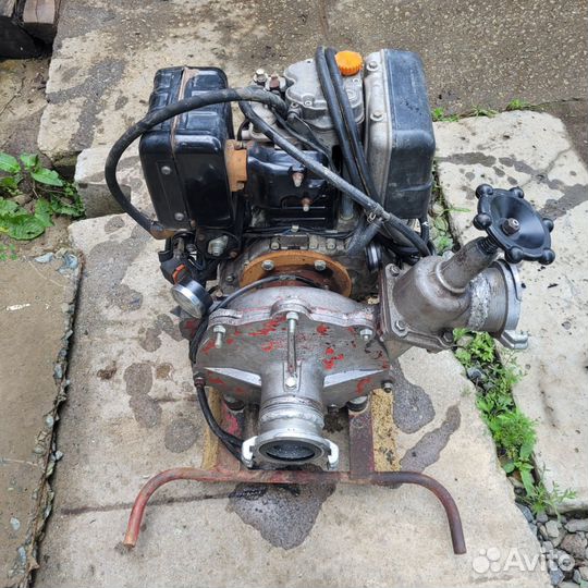 Высоконапорная мотопомпа мп600