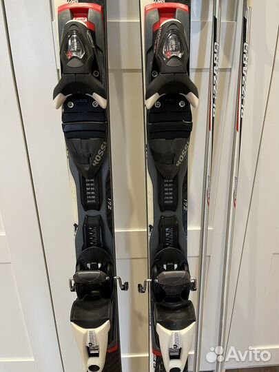 Горные лыжи Rossignol Radical 7 Carbon 172 + палки