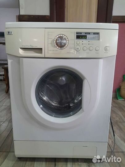 Стиральная машина бу lg 5 кг в как новая