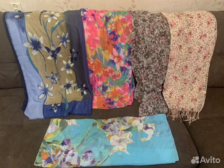 Шарфы и платки