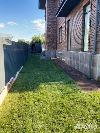 Рулонный газон под ключ