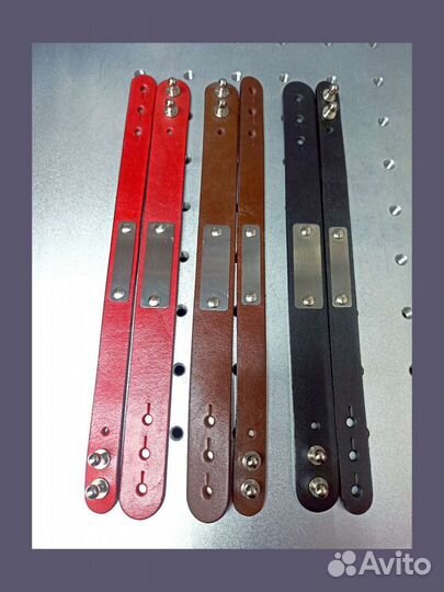 Парные браслеты из кожи