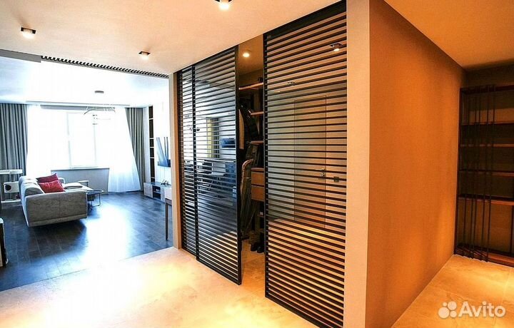 Сдвижные двери, перегородки