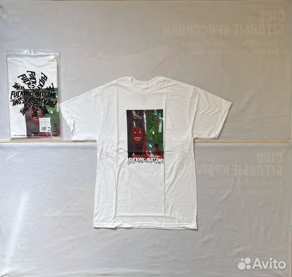 Футболка Fuckingawesome Society 2 White Оригинал