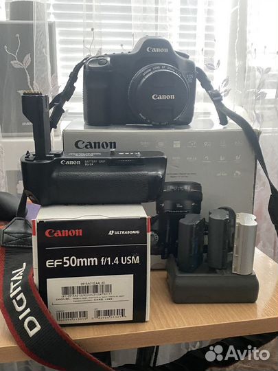 Canon eos 5D + Canon EF 50mm f/1.4 USM