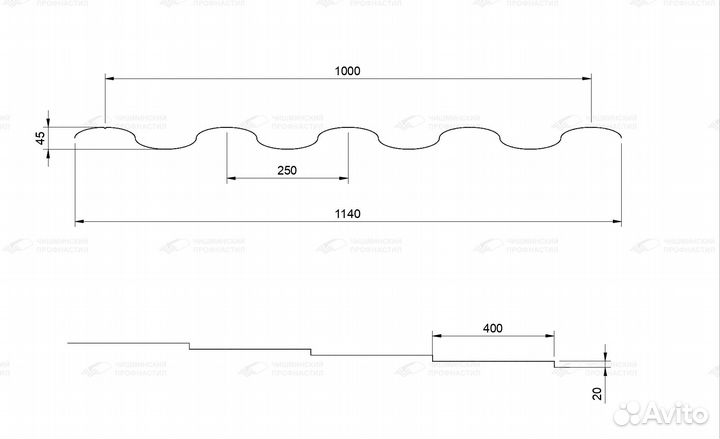 Металлочерепица Андалузия