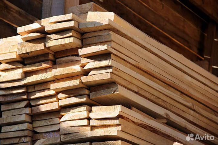 Доска сухая / Пиломатериалы / доставка ло