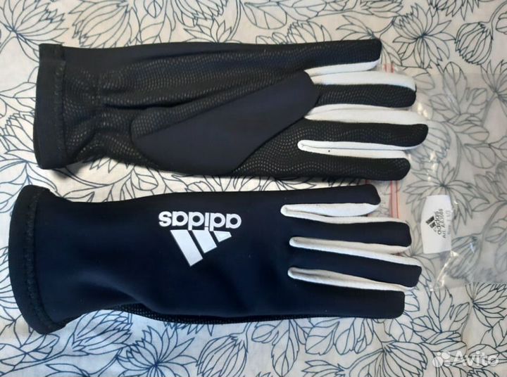 Тренировочные перчатки р.7.5-8 adidas Сб.россии