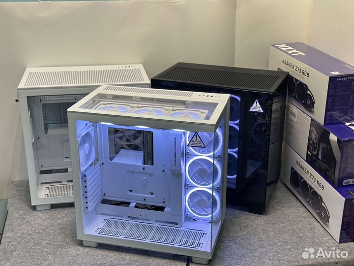 Корпус для пк nzxt H9 flow