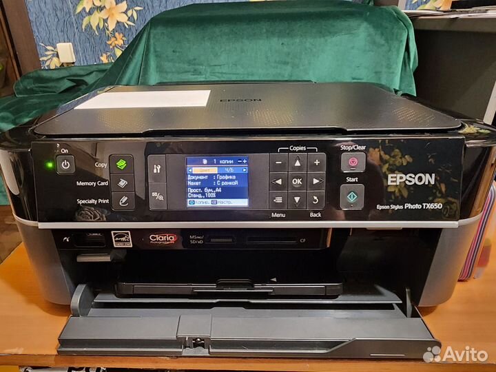 Принтеp мфу Epson Stylus Photo TX650