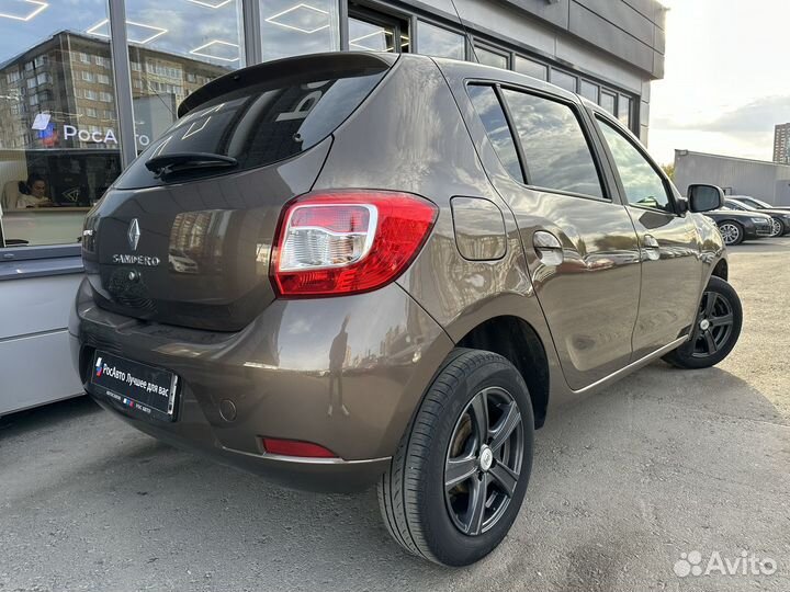 Renault Sandero 1.6 МТ, 2018, 73 158 км