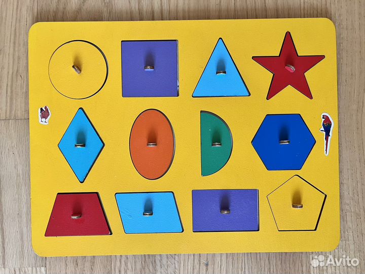 Деревянная игрушка монтессори