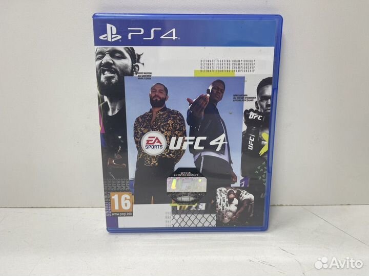 Игровые диски. Sony Playstation 4 UFC