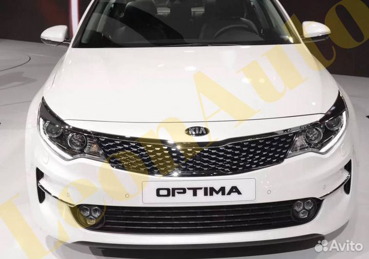 Передний бампер Kia Optima 2016-2018 Акриловый