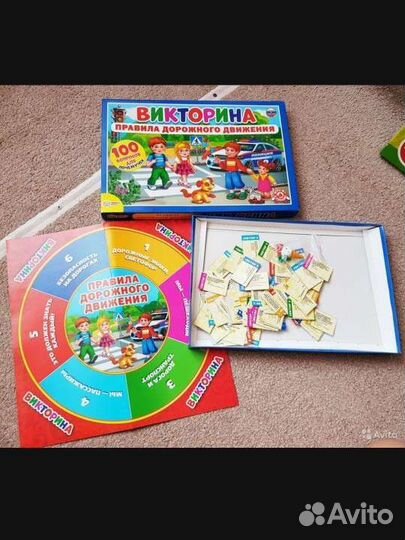 Настольные развивающие детские игры