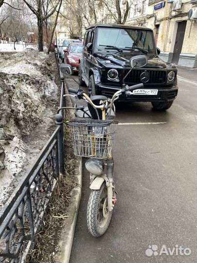 Электровелосипед монстр бу